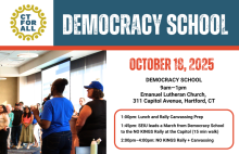 CT for All Democracy School, October 18, 2025