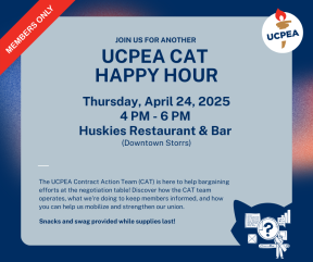 UCPEA CAT Happy Hour Invite